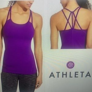 Athleta Empowerment 2 Tank Purple - S